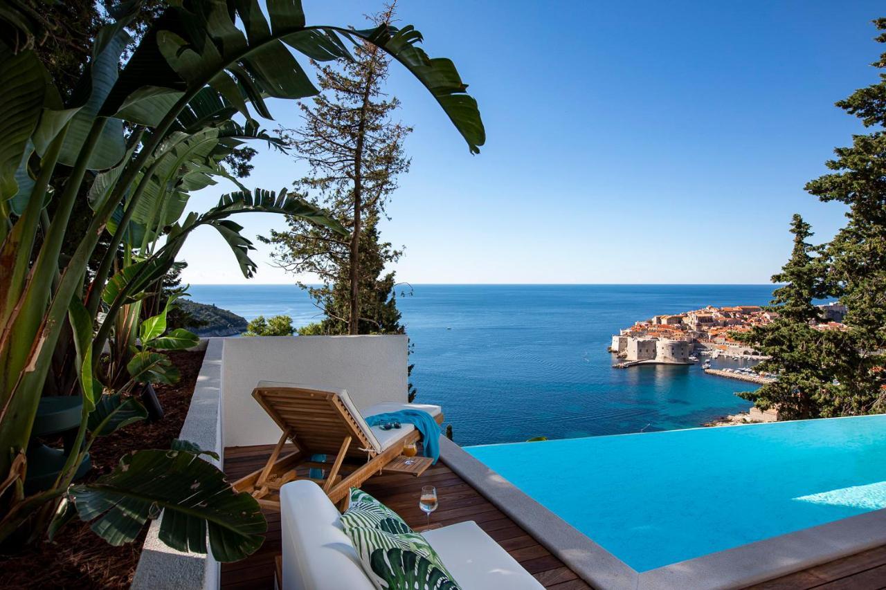 Villa T Dubrovnik - Wellness And Spa Luxury Villa With Spectacular Old Town View Экстерьер фото