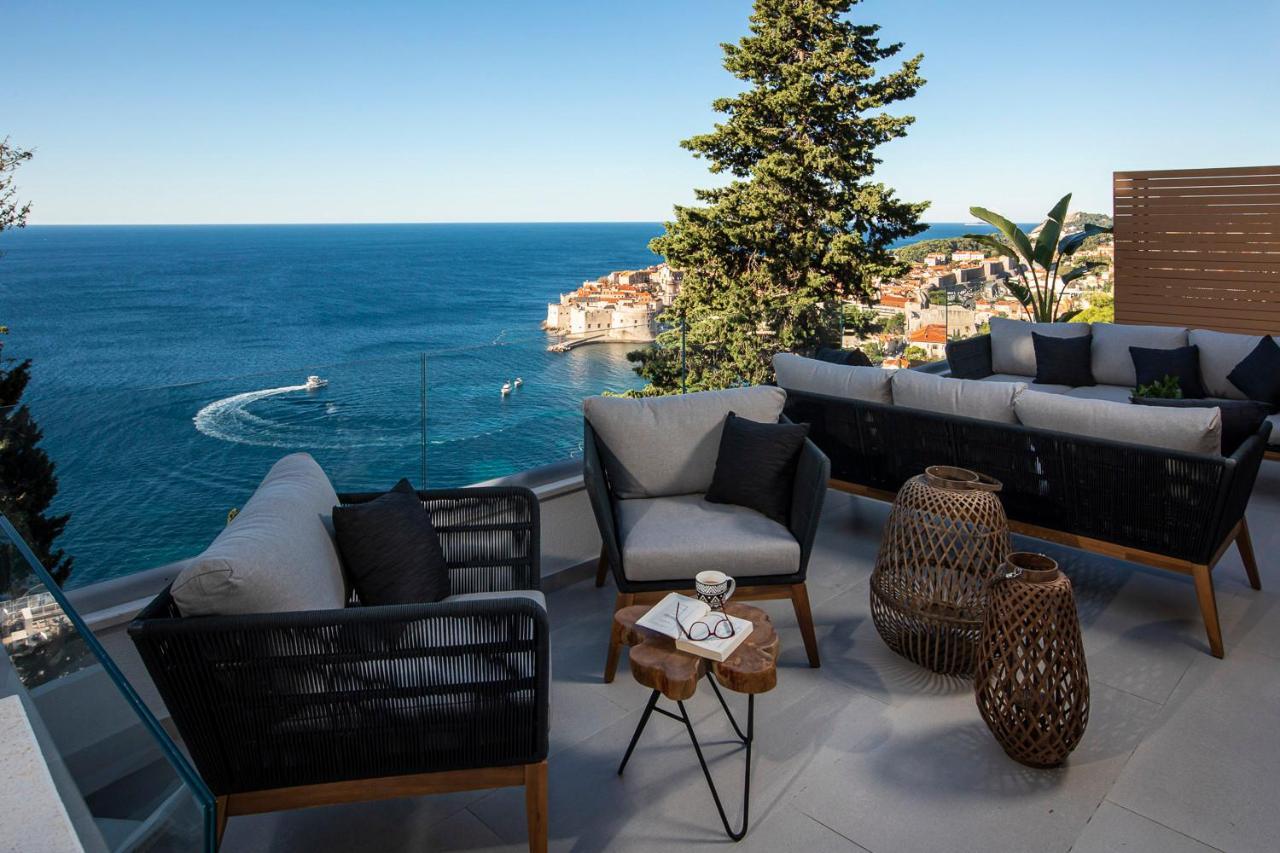 Villa T Dubrovnik - Wellness And Spa Luxury Villa With Spectacular Old Town View Экстерьер фото