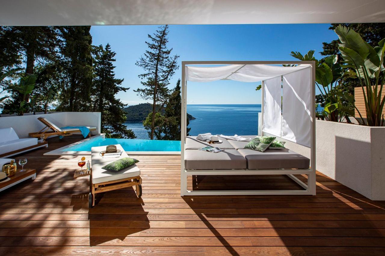 Villa T Dubrovnik - Wellness And Spa Luxury Villa With Spectacular Old Town View Экстерьер фото