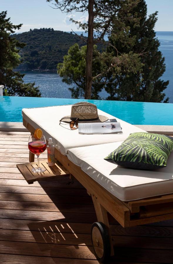 Villa T Dubrovnik - Wellness And Spa Luxury Villa With Spectacular Old Town View Экстерьер фото