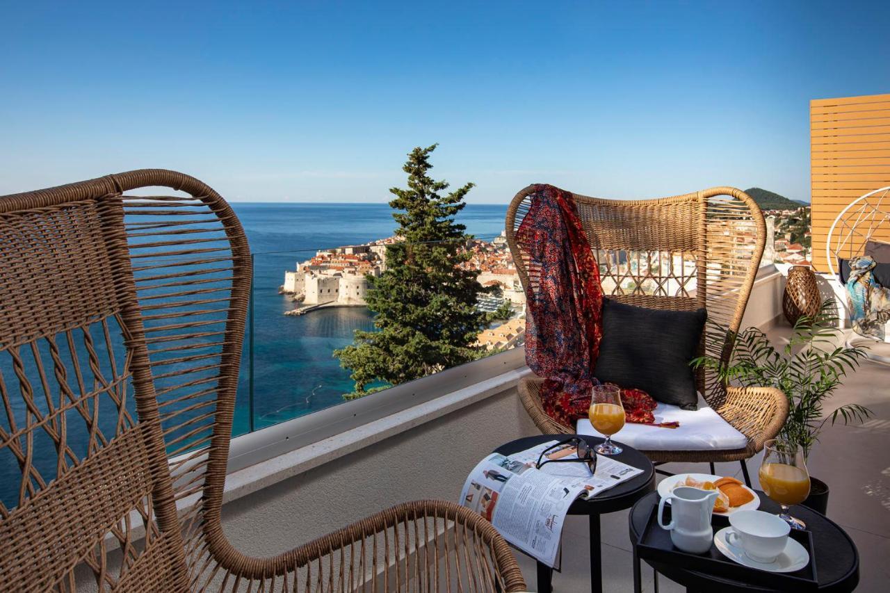 Villa T Dubrovnik - Wellness And Spa Luxury Villa With Spectacular Old Town View Экстерьер фото