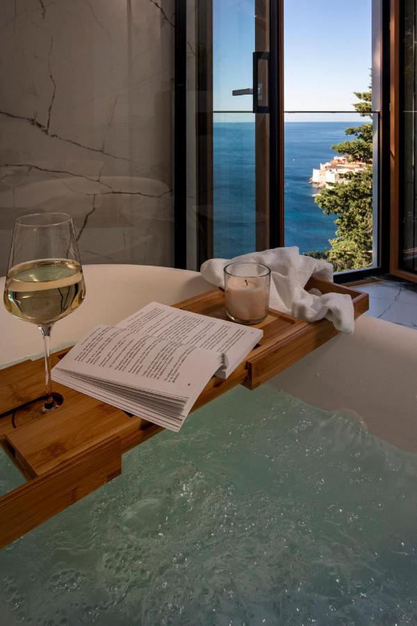 Villa T Dubrovnik - Wellness And Spa Luxury Villa With Spectacular Old Town View Экстерьер фото